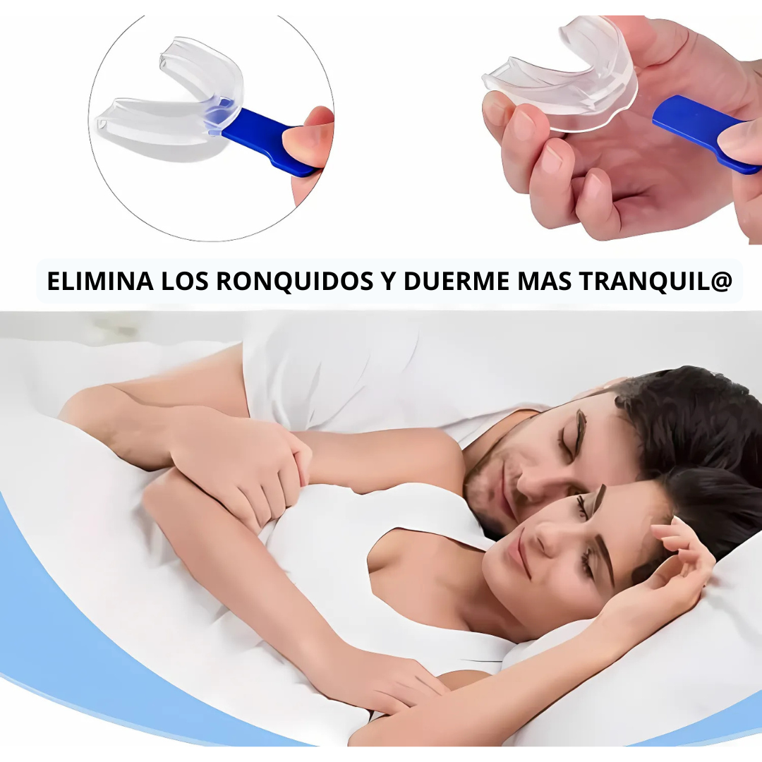 PROTECTOR BUCAL™ ANTIRRONQUIDOS / ANTIBRUXISMO / APNEA