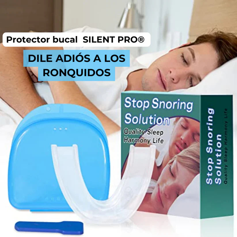 PROTECTOR BUCAL™ ANTIRRONQUIDOS / ANTIBRUXISMO / APNEA