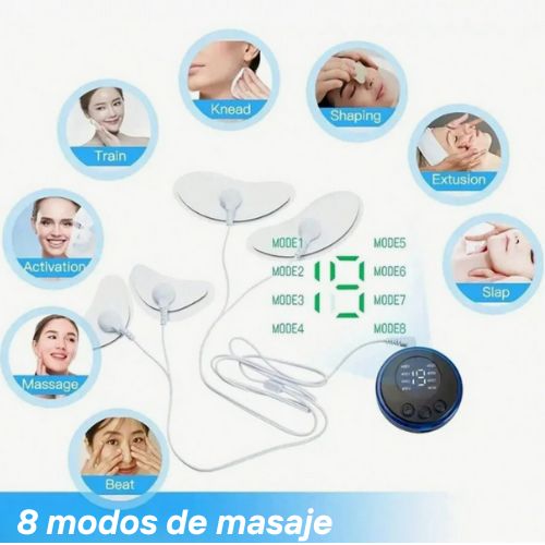 Pyoimmne Masajeador Facial EMS con Control Remoto