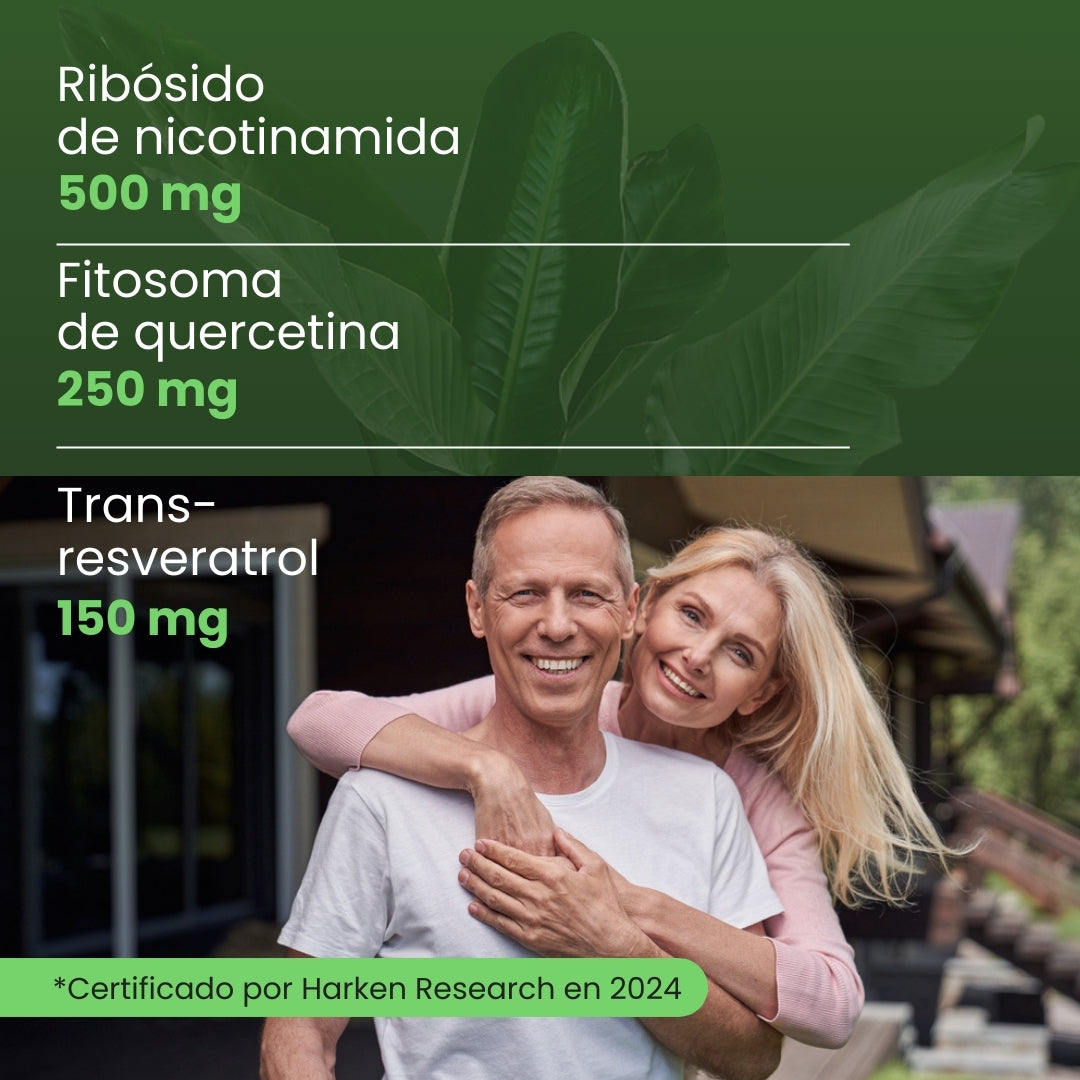 Restaura tu energía, rejuvenece tus células y potencia tu mente con NAD+, vive más y mejor