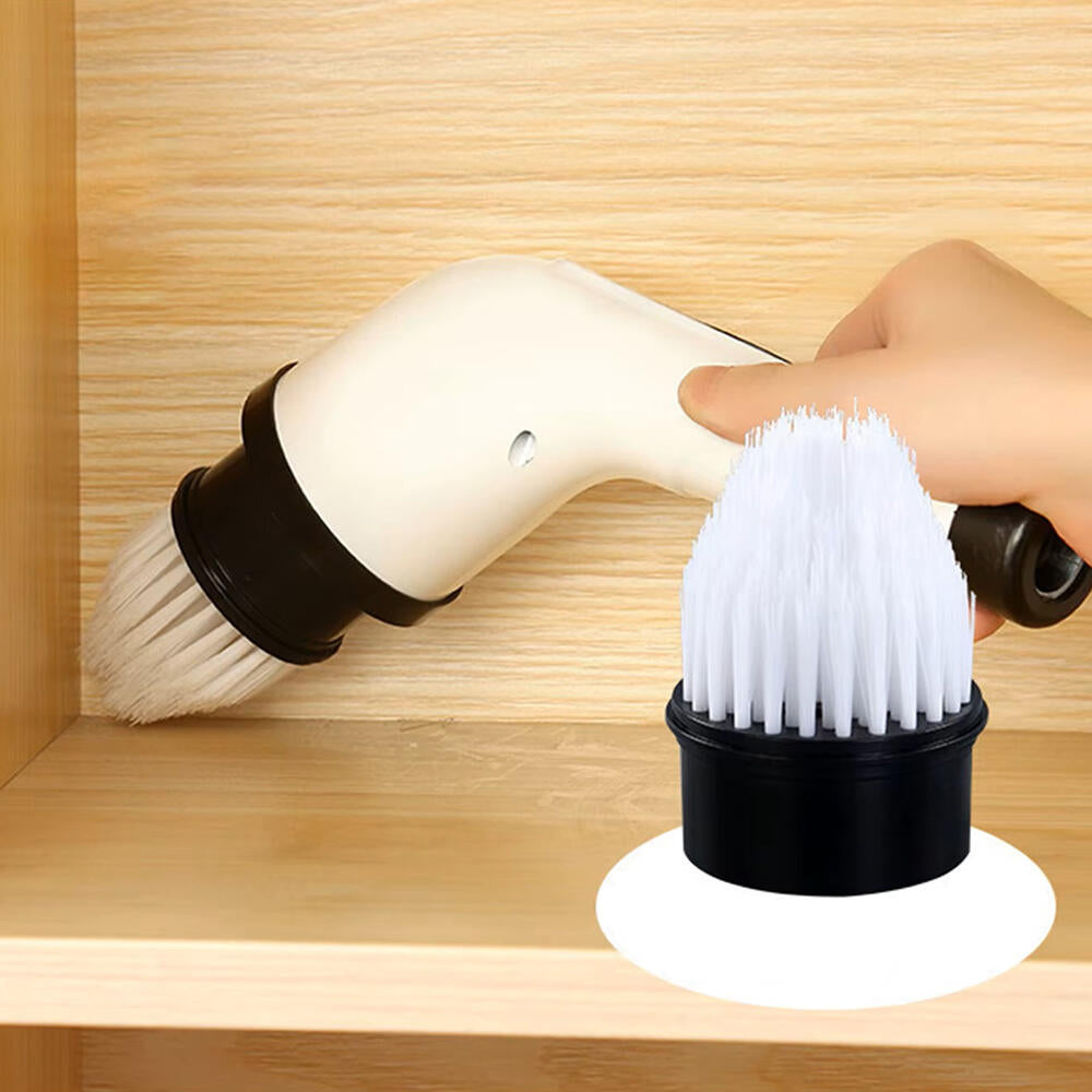 Cepillo de Limpieza Recargable con Mango Extensible y 9 Accesorios